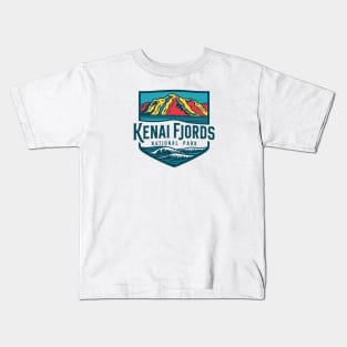 Kenai Fjords National Park US National Park Alaska Kids T-Shirt